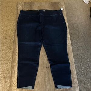 Old Navy Dark Blue Ankle Jeggings